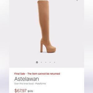 Over the knee boots